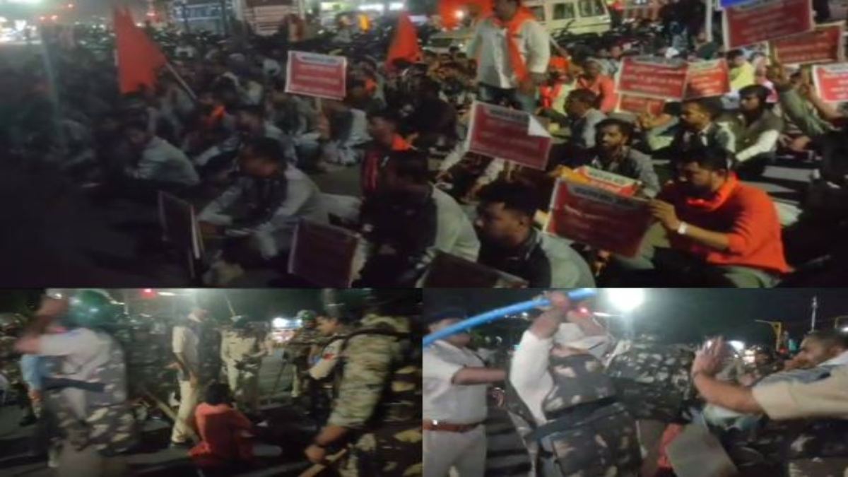 इंदौर में प्रदर्शन कर रहे बजरंग दल कार्यकर्ताओं पर लाठीचार्ज: गृहमंत्री ने लिया संज्ञान, वीडी शर्मा बोले- दोषी अधिकारियों को छोड़ा नहीं जाएगा