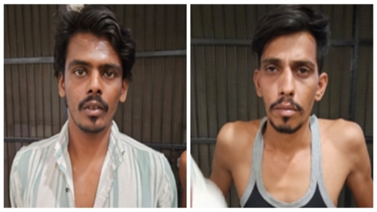 चोरी के पैसे से जन्मदिन का जश्न: चेन स्नेचिंग के दो बदमाश गिरफ्तार, लूट का माल बरामद  