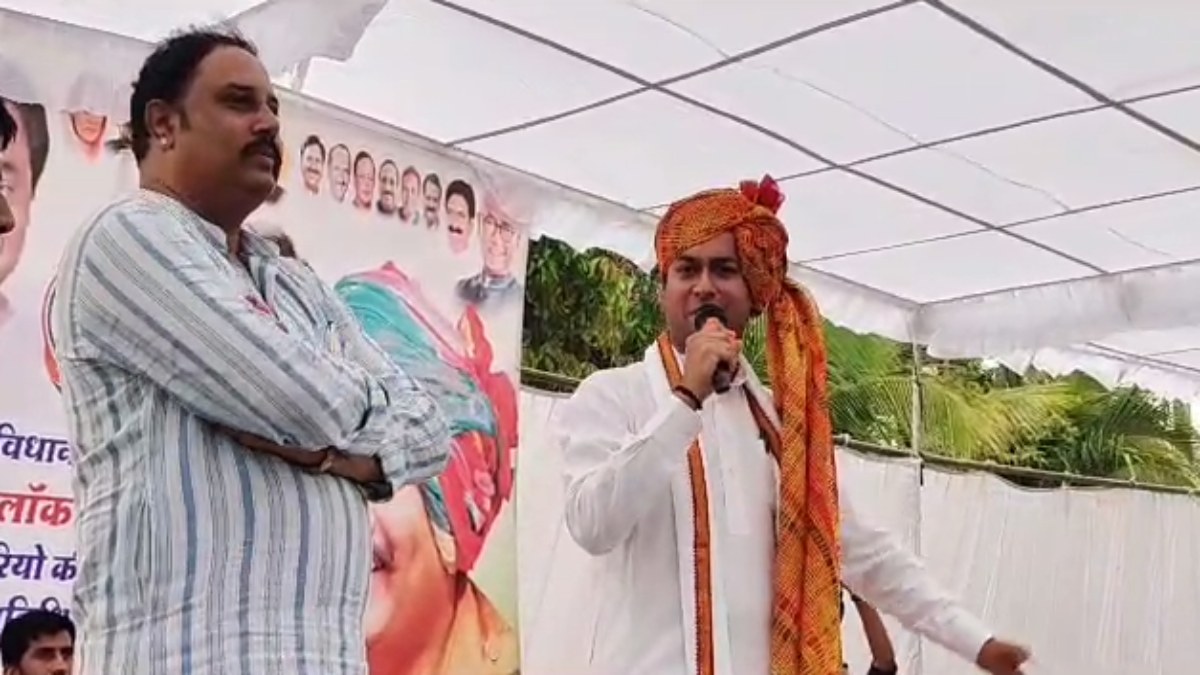 मिशन 2023: दिग्विजय के बाद अब बेटे जयवर्धन सक्रिय, देपालपुर में मंच से बीजेपी पर साधा निशाना, कहा- शिवराज मामा नहीं मामू हैं, महाकाल लोक का पैसा भी डकार गए