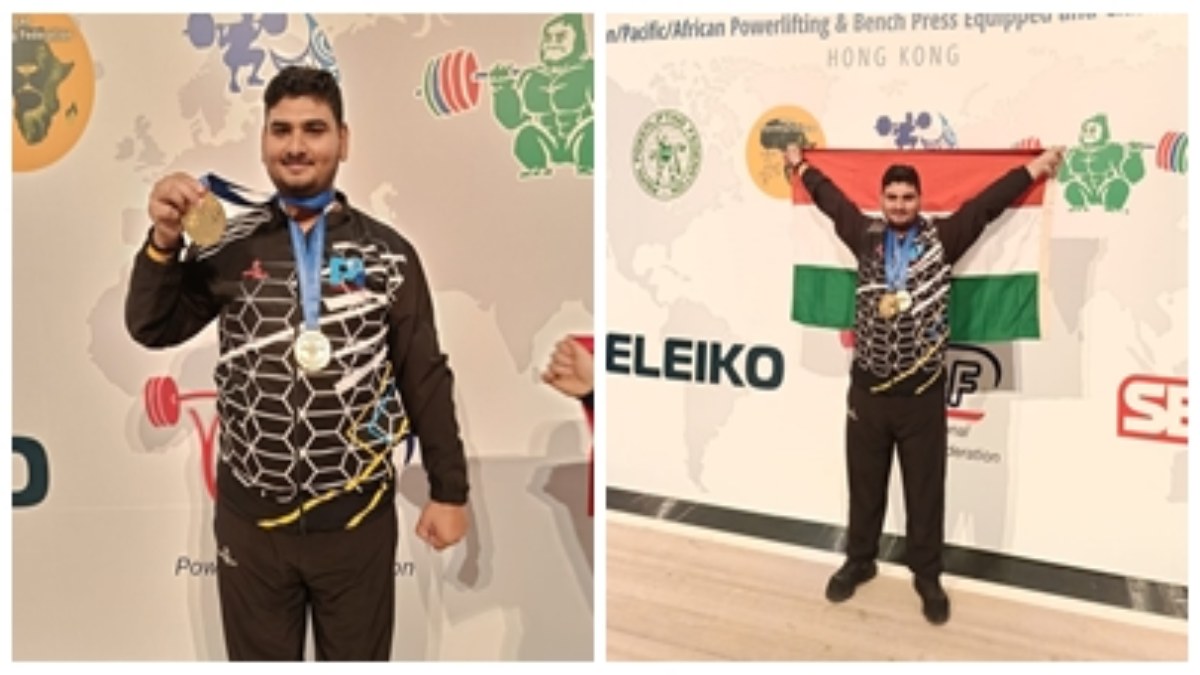 Power Lifting Championship: एमपी के लाल ने हांगकांग में रचा इतिहास, वेट लिफ्टर कुलदीप ने गोल्ड पर जमाया कब्जा