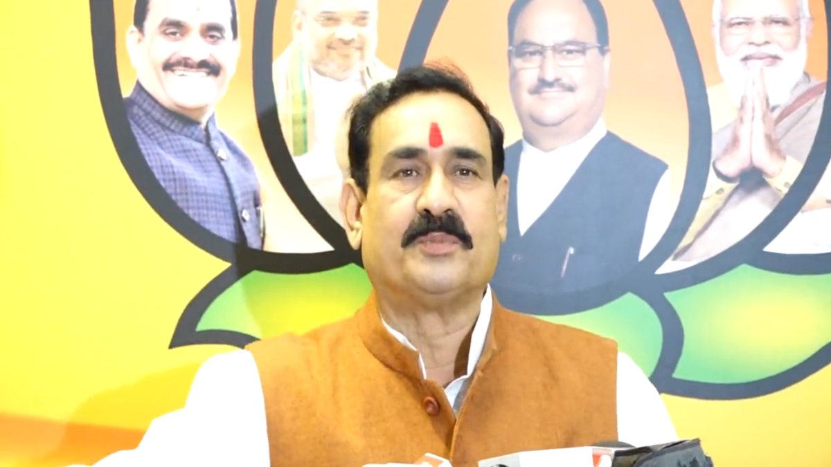 गृहमंत्री ने कांग्रेस पर साधा निशाना: 50 फीसदी कमीशन वाले ट्वीट पर नरोत्तम बोले- झूठ की राजनीति, खुलासा करे नहीं तो कार्रवाई के विकल्प खुले है 