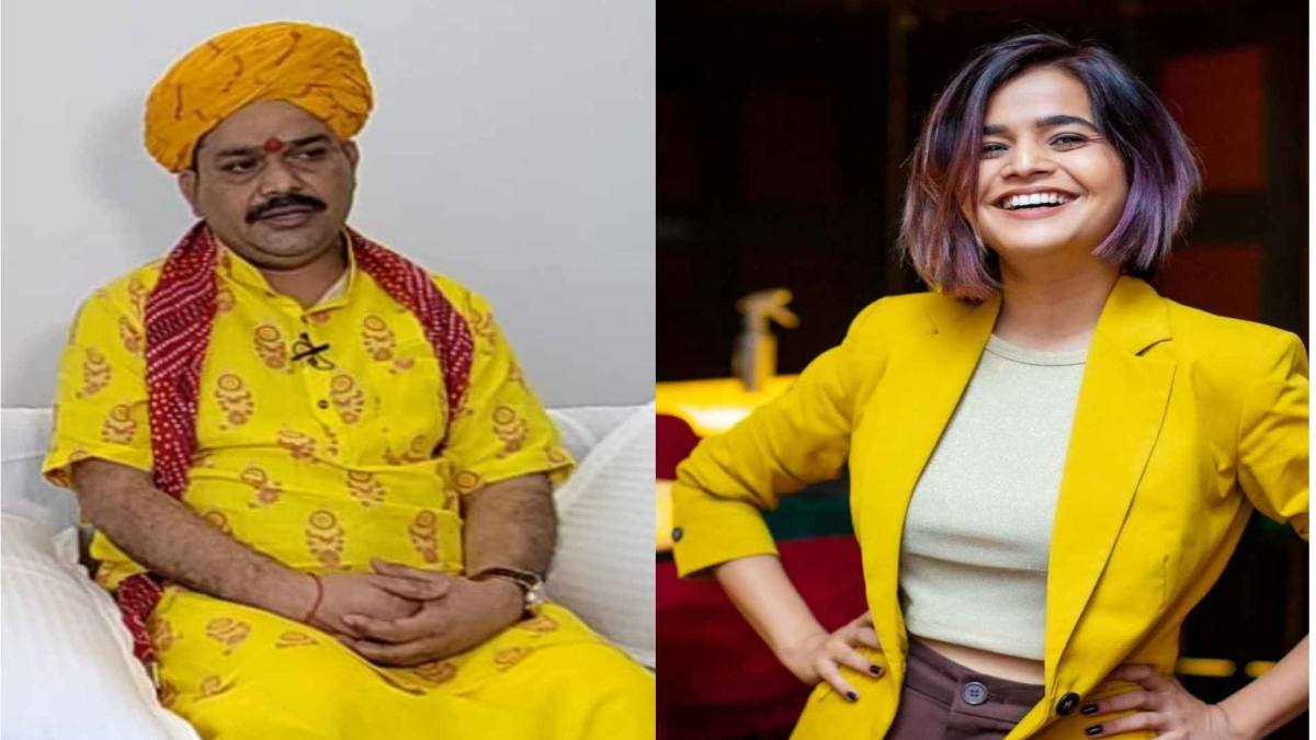 पंडोखर सरकार का माइंड रीडर सुहानी शाह को चैलेंज: बोले- मेरे सामने माइंड रीडिंग करने पर 5 लाख दूंगा इनाम, मेरे हिसाब से करके बताए माइंड रीडिंग