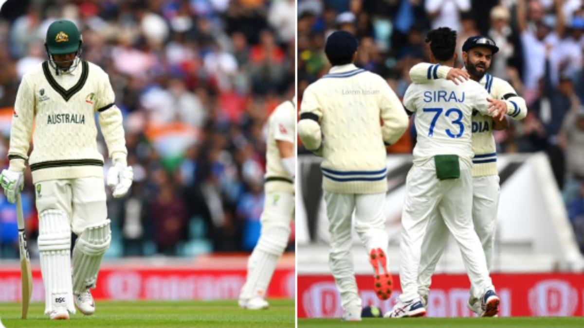 WTC 2023 Final, India vs Australia: भारत और ऑस्ट्रेलिया की टीम काली पट्टी बांधकर मैदान पर उतरी, रेल हादसे के मृतकों को दी श्रद्धांजलि