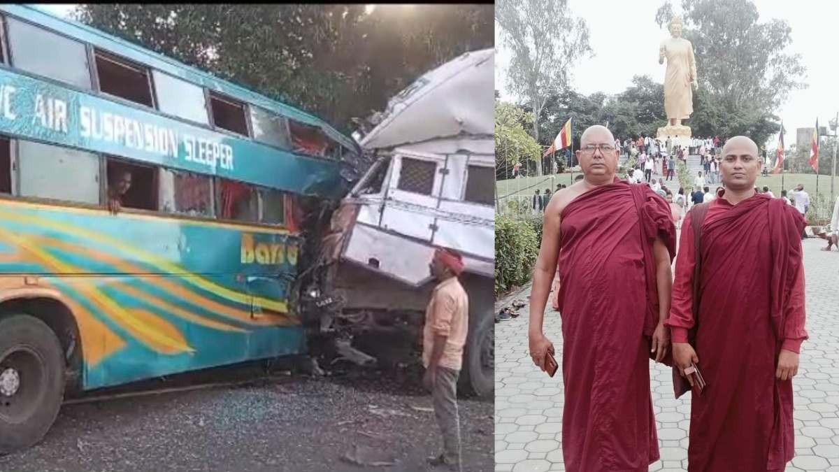 MP Road Accident: ट्रक ने कार को मारी टक्कर, 2 बौद्ध भिक्षुओं की मौत, इधर यात्री बस और कंटेनर में भिड़ंत, ड्राइवर सहित दो ने तोड़ा दम, कई घायल