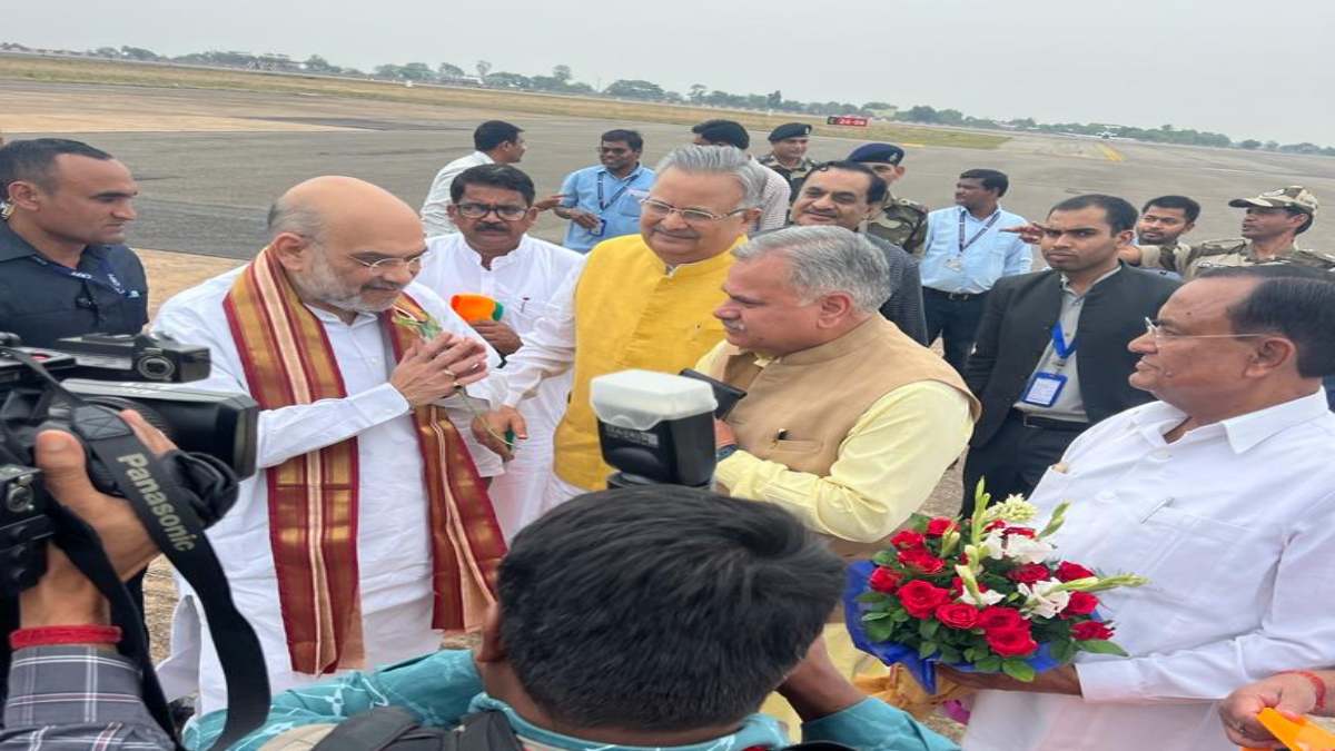 CG BREAKING: रायपुर पहुंचे गृहमंत्री Amit Shah, भिलाई के लिए रवाना, जानिए A To Z शेड्यूल