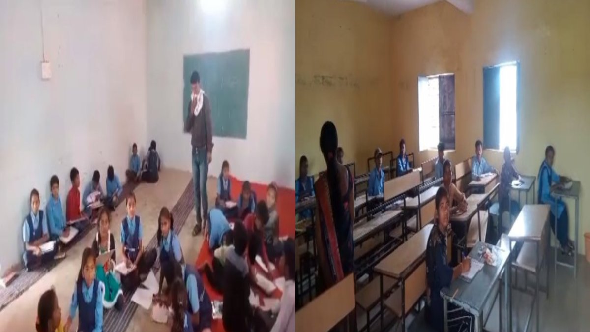 MP में पूरक परीक्षा में बड़ी लापरवाही: 5वीं के बच्चों को दिए गए 8वीं के प्रश्नपत्र, सामूहिक नकल कराते कैमरे में कैद हुए शिक्षक, देखें VIDEO