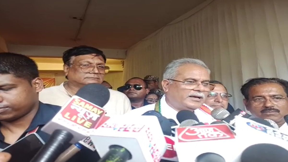 ‘BJP नेता आपस में लड़ रहे’: CM बघेल ने कहा- कभी कौशिक, कभी चंदेल, कभी साय और कभी अरुण साव, पार्टी में कब्जा करने इनके बीच चल रही लड़ाई