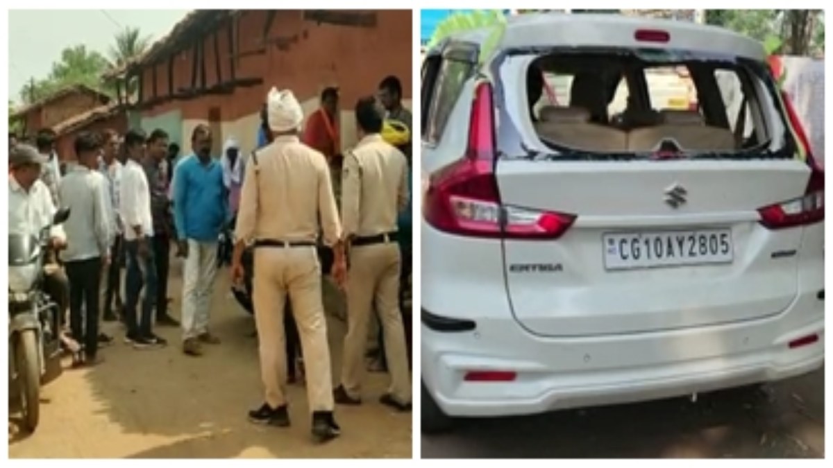 शादी में मचा बवाल VIDEO: नशे में धुत्त ग्रामीणों ने बारातियों से की मारपीट, वाहनों में तोड़फोड़ कर दूल्हा-दुल्हन को बनाया बंधक 