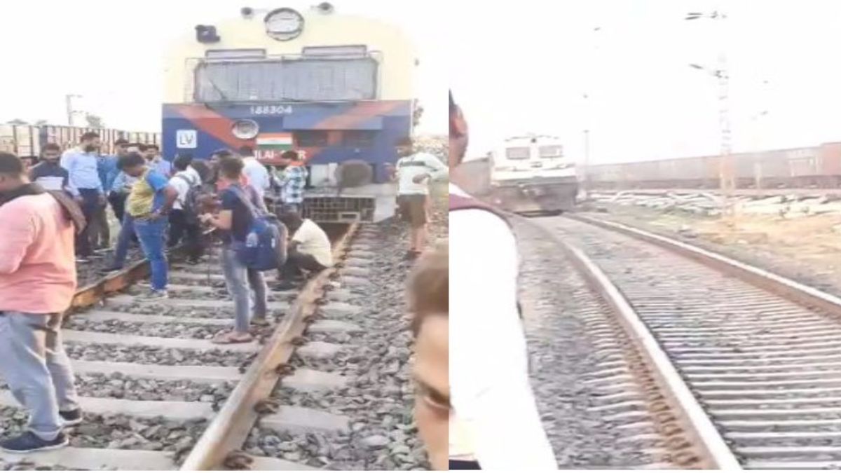 छत्तीसगढ़ में बड़ा रेल हादसा टला ! मेमू ट्रेन और मालगाड़ी आई आमने-सामने, देखें VIDEO…
