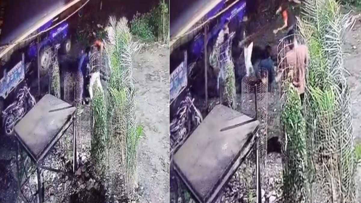 MP: ट्रक ड्राइवर के साथ बदमाशों ने की मारपीट, मोबाइल और नकदी लेकर भागे, घटना सीसीटीवी में कैद