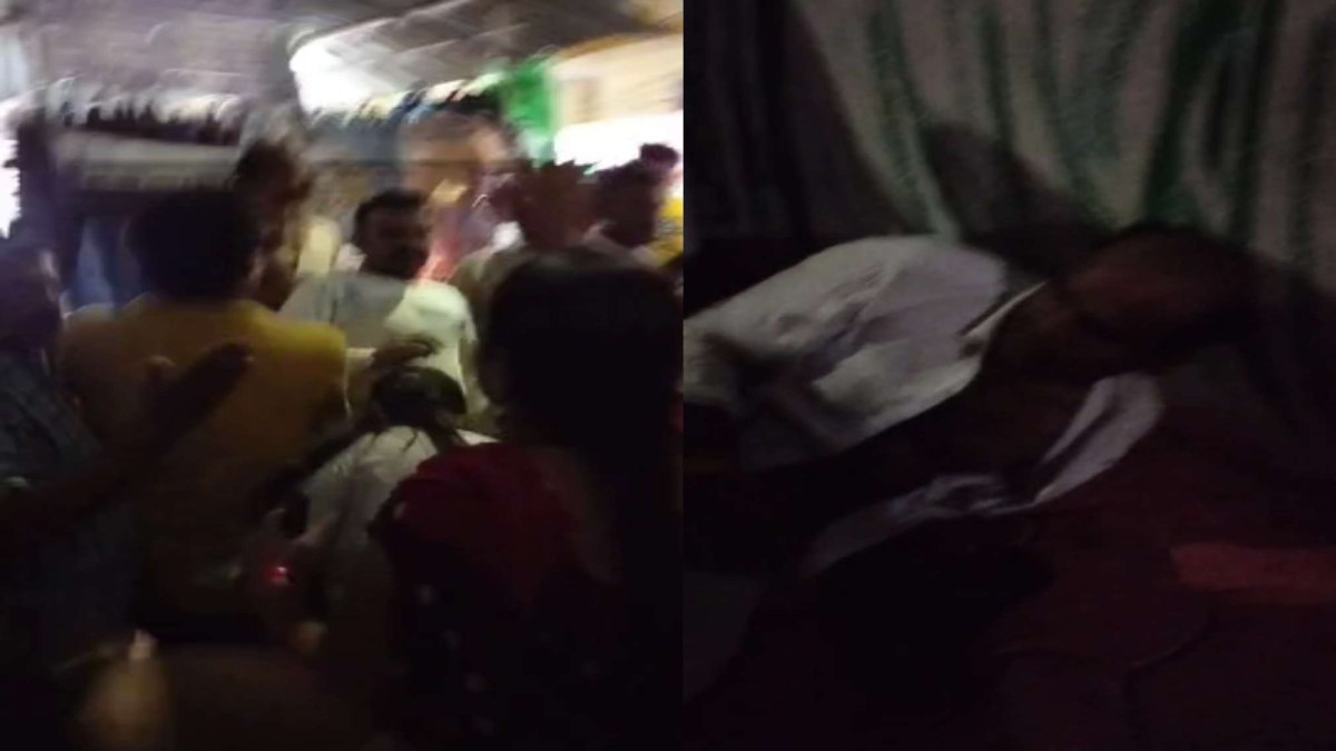 MP: खुले में शराब पीने वालों की महिलाओं ने चप्पल से जमकर की पिटाई, वीडियो वायरल