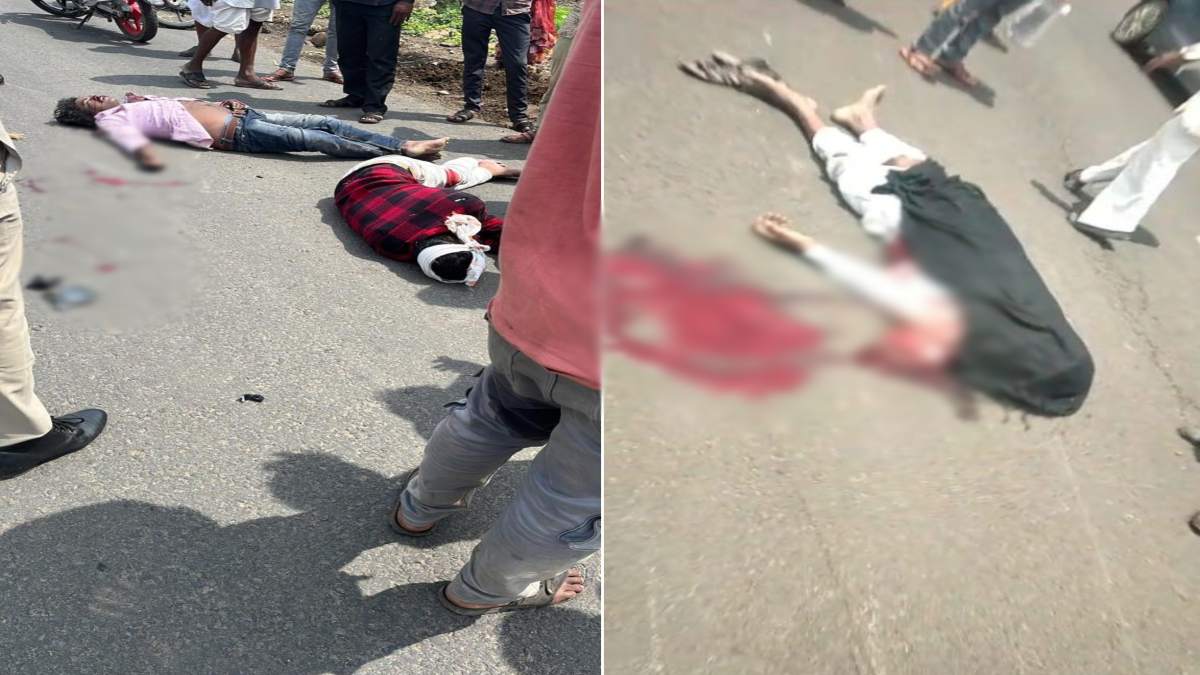 MP सड़क हादसे में 2 की मौत: SDM और तहसीलदार ने दिखाई मानवता, घायल को सरकारी वाहन से पहुंचाया अस्पताल