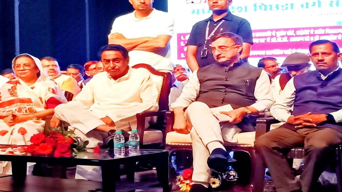 मप्र पिछड़ा वर्ग संयुक्त संघर्ष मोर्चा सम्मेलन: कमलनाथ बोले- सरकार बनते ही जातिगत जनगणना करवायेंगे, समाज ने 50% टिकट समेत रखी ये 6 मांगे