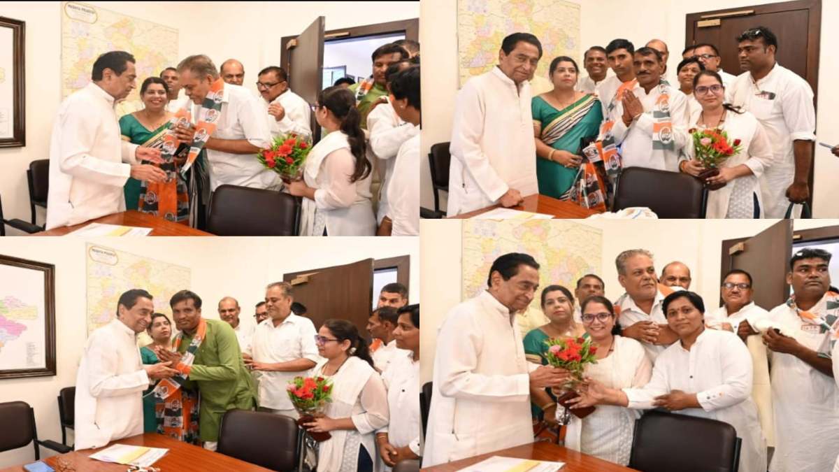 MP POLITICS: इस जिले के 12 जनपद सदस्य कांग्रेस में शामिल, कमलनाथ ने दिलाई सदस्यता