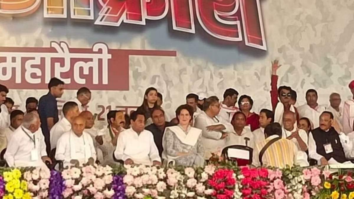 जन आक्रोश महारैली: नेता प्रतिपक्ष गोविंद बोले- सिंधिया घराना साथ देता तो आजादी पहले ही मिल जाती, कमलनाथ ने कहा- शिवराज की घोटालों की मशीन डबल स्पीड में चल रही