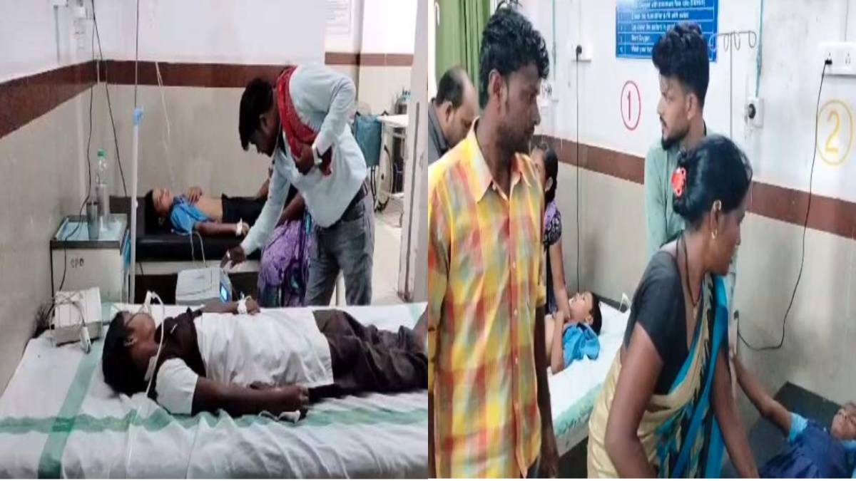 बालाघाट के स्कूल में 11 बच्चों की अचानक बिगड़ी तबीयत: दो छात्राओं को सांस लेने में दिक्कत, इलाज जारी