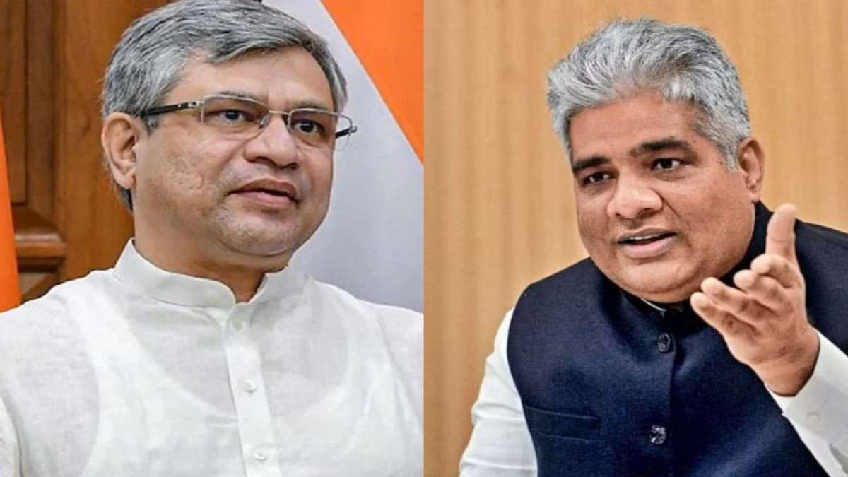 बीजेपी ने MP में चुनाव प्रभारी किए नियुक्त: केंद्रीय मंत्री भूपेंद्र यादव और रेल मंत्री अश्विनी वैष्णव को मिली जिम्मेदारी