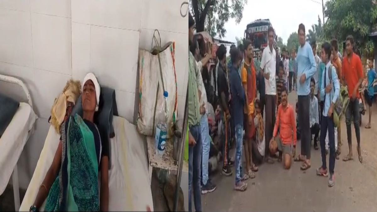 रायसेन में वन विभाग के खिलाफ ग्रामीणों ने खोला मोर्चा: घर में घूसे तेंदुए ने महिला पर किया हमला, नाराज ग्रामवासियों ने मुख्य मार्ग पर किया चक्का जाम