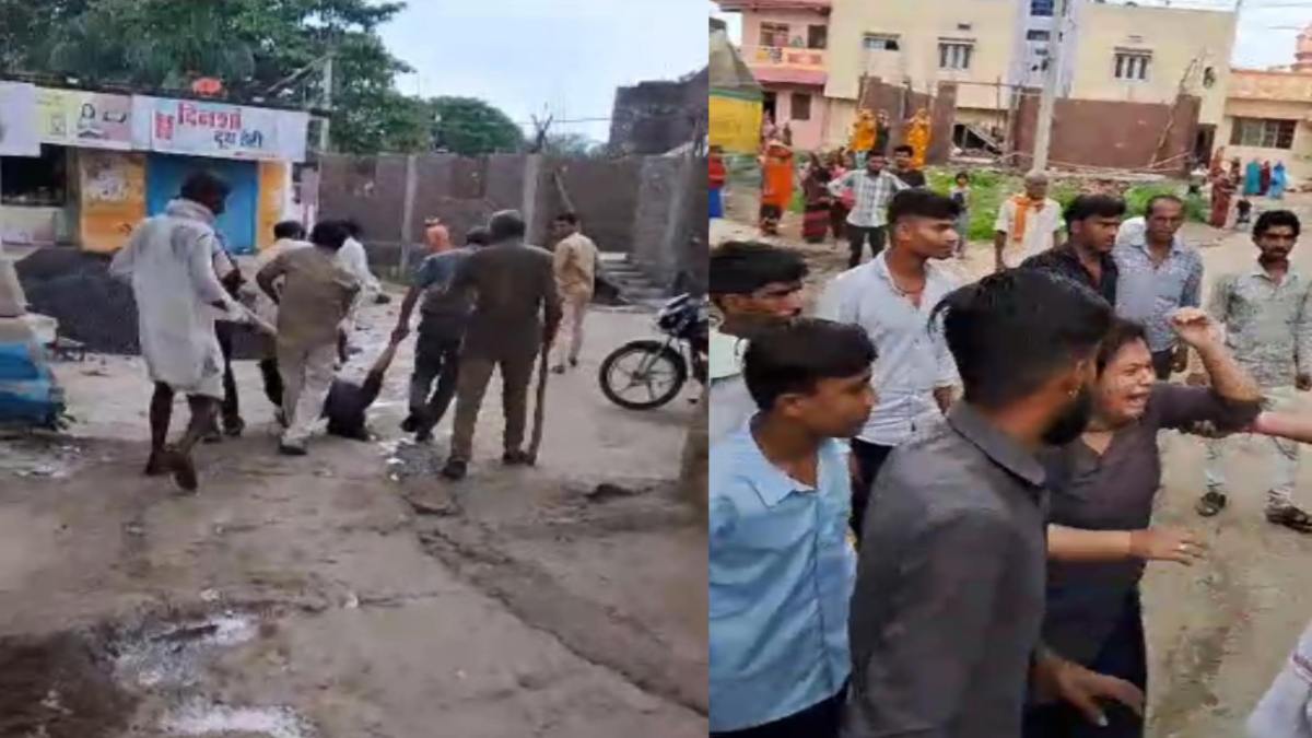 लव मैरिज करने पर बेटी की पिटाई, VIDEO: हथियार लेकर पहुंचे परिजनों ने घसीटकर ले जाने का किया प्रयास, नाराज ग्रामीणों ने…