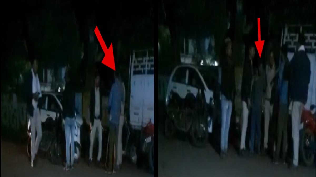 सड़क पर हाईवोल्टेज ड्रामा: लव ट्राएंगल को लेकर आधी रात को युवती के सामने भिड़े दो युवक, फिर…