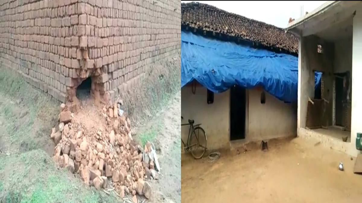 घर में सेंधमारी कर चोरी: लोग सोते रहे और चोरों ने नकदी और जेवरात पर हाथ साफ कर दिया