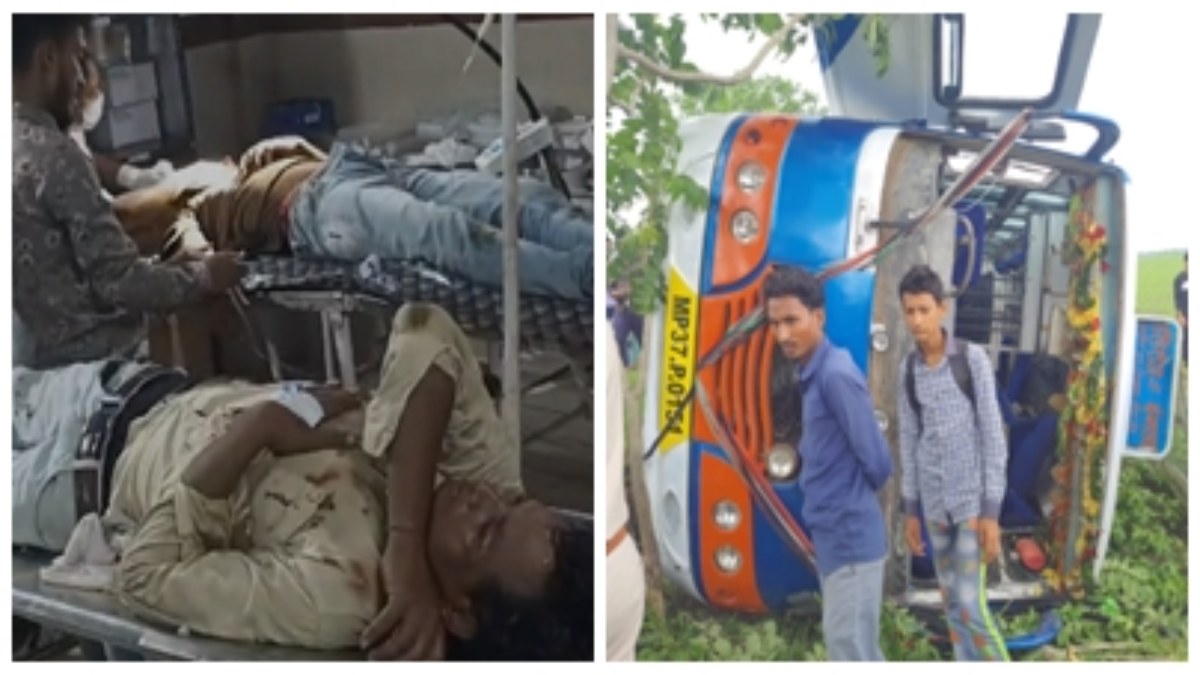 MP सड़क हादसा: बालाघाट में पिकअप वाहन और बाइक की भिड़ंत, आयुष मंत्री कावरे ने तीन घायलों को पहुंचाया अस्पताल, विदिशा में तेज रफ्तार बस खेत में पलटी, दो घायल  