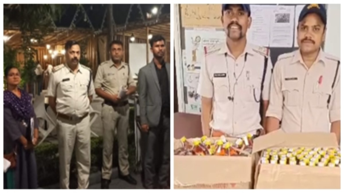 MP में नशे के खिलाफ कार्रवाई: भोपाल में दो रेस्टोरेंट सील, 8 हुक्के जब्त, जबलपुर में पुलिस ने कार से अवैध शराब की बरामद, तीन आरोपी गिरफ्तार  