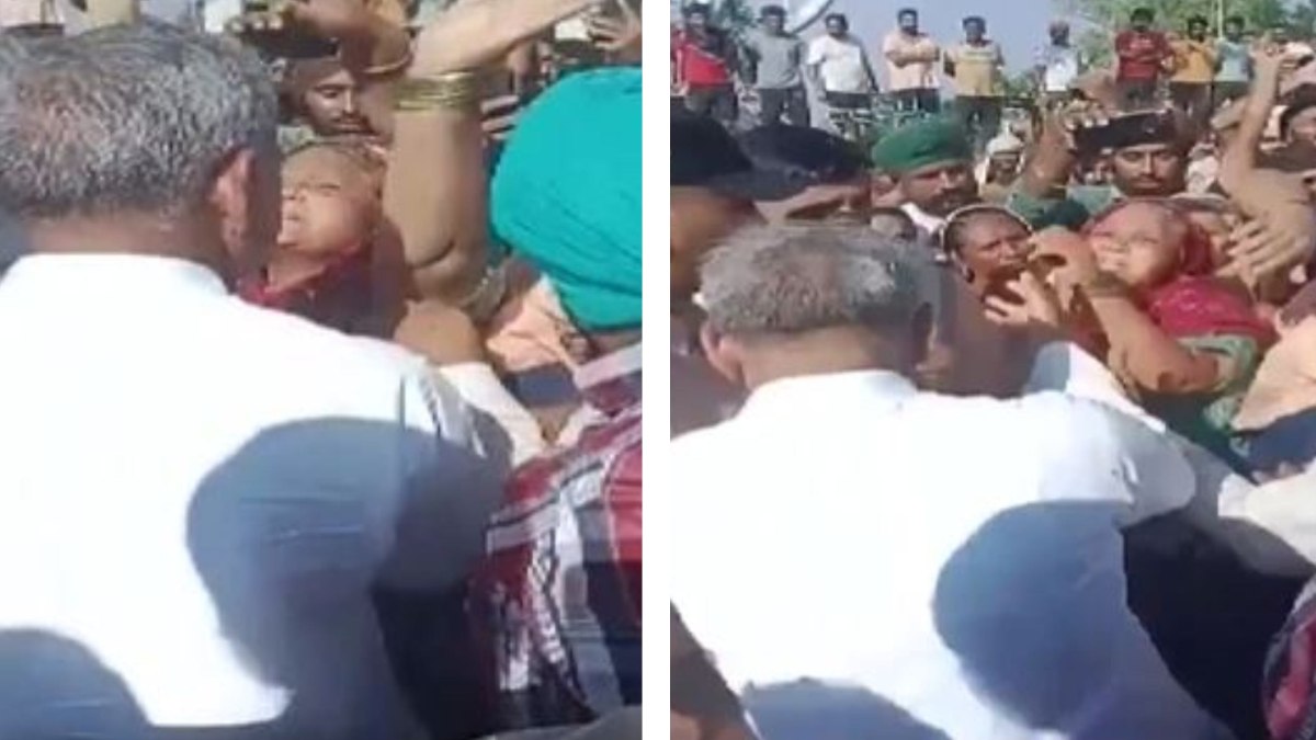 Woman Slaps MLA in Haryana : बाढ़ की स्थिति का जायजा लेने पहुंचे थे विधायक, नाराज महिला ने जड़ दिया थप्पड़, कहा- अब क्यों आए हो ? देखिए VIDEO VIRAL