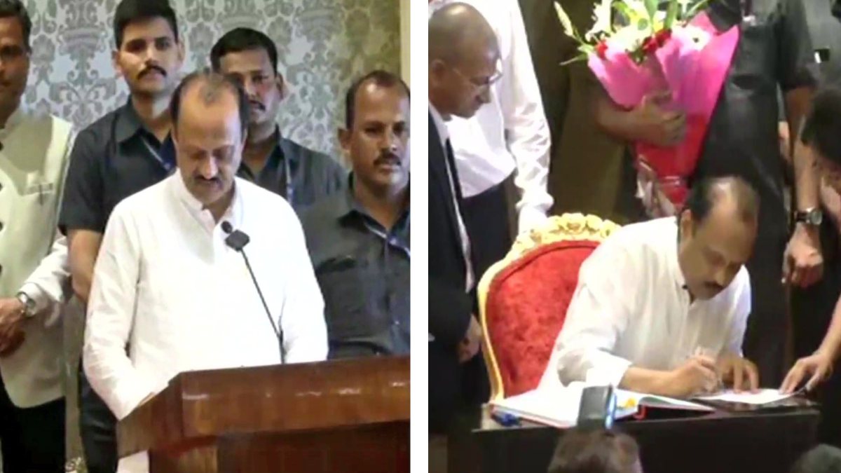BREAKING NEWS : अजित पवार बने महाराष्ट्र के डिप्टी सीएम