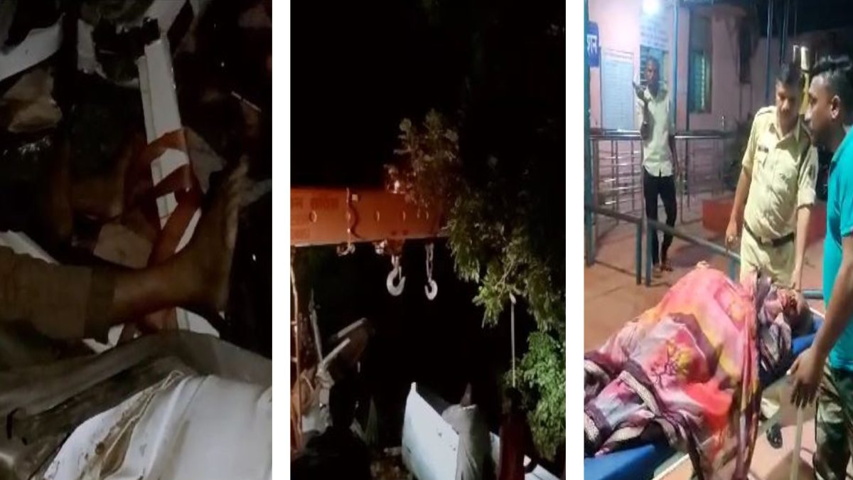 CG ACCIDENT NEWS : लोहे के खंभे से भरा ट्रक पलटा, दो की मौत, इधर प्रसूता को ले जा रही बोलेरो दुर्घटनाग्रस्त,  6 घायल, एक की गई जान