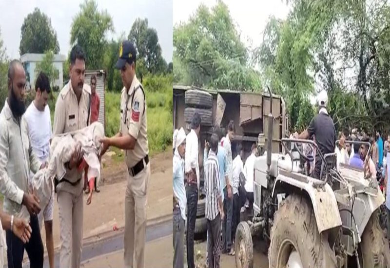 MP सड़क हादसाः दतिया में 3 लोगों की मौत, विदिशा में बाइक सवार को ट्राला ने घसीटा, महिला और बच्चे ने मौके पर तोड़ा दम, रायसेन में बस पलटने से 10 यात्री घायल
