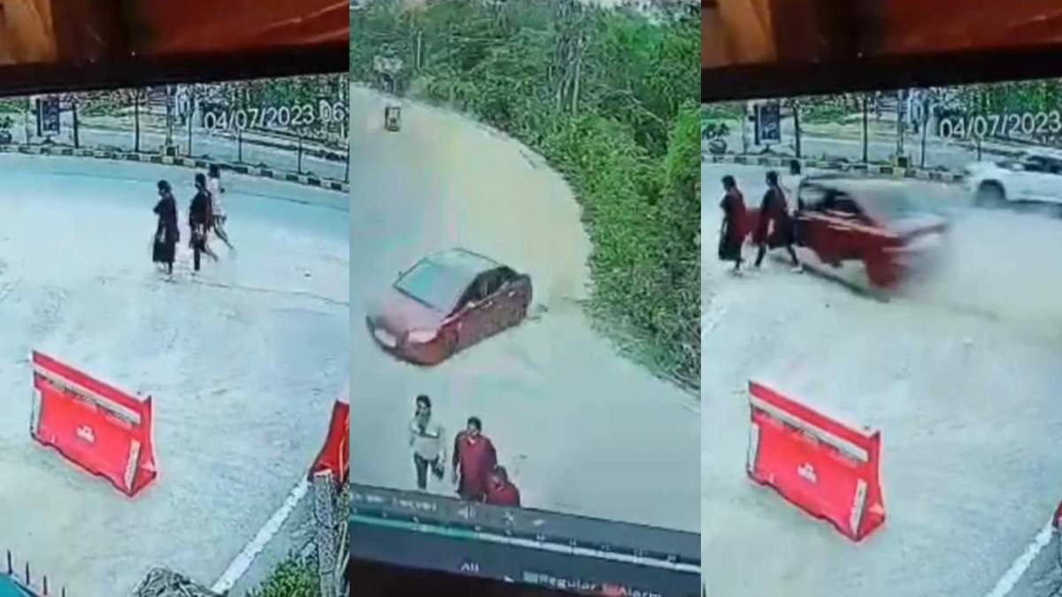 ‘मौत’ की मार्निंग वॉकः काल बनकर 3 महिलाओं को कार  ने पीछे से रौंदा, 2 की उखड़ी सांसें, VIDEO देख दहल उठेगा दिल…