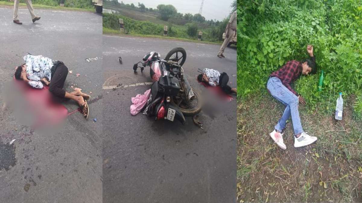 CG ACCIDENT NEWS : दो बाइकों में आमने-सामने की जोरदार भिड़ंत, एक युवक की मौत, 3 गंभीर