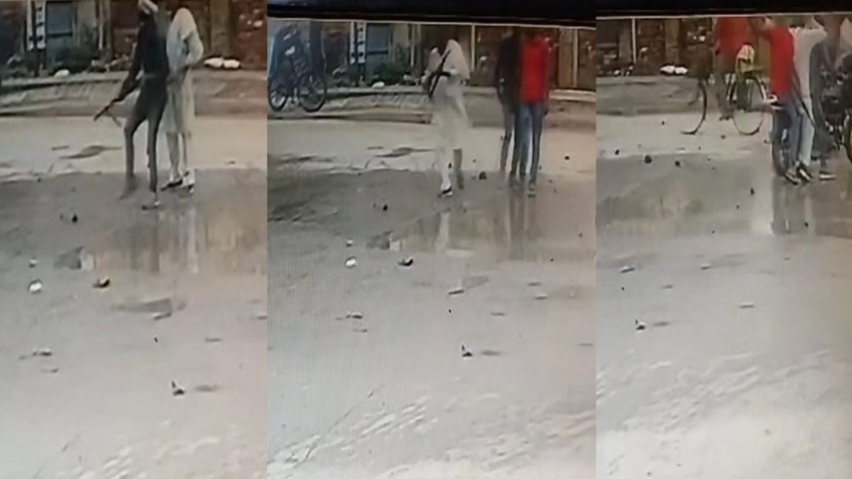 भिंड में ठांय ठांयः दो पक्षों में आधे घंटे तक चली गोलियां,  फायरिंग से लोग दहशत में, वारदात सीसीटीवी में कैद