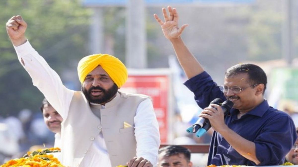 पंजाब के CM भगवंत मान बोले: MP में बीजेपी-कांग्रेस की चल रही मिली जुली सरकार, ‘आप’ बेहतर विकल्प
