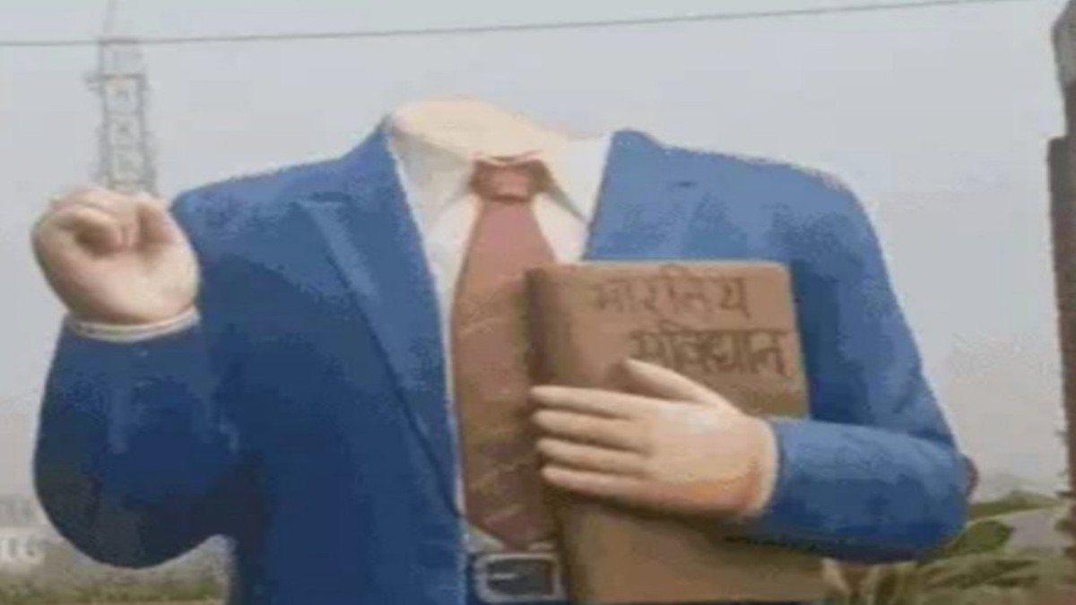 डॉ. आंबेडकर की मूर्ति खंडित कर माहौल बिगाड़ने की साजिश, जांच में जुटी पुलिस
