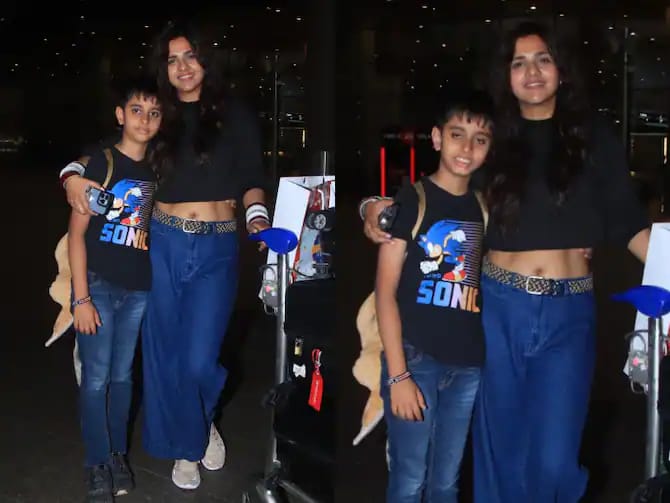 शादी के बाद पहली बार भारत पहुंची Dalljiet Kaur, Airport पर बेटे के साथ हुई स्पॉट …