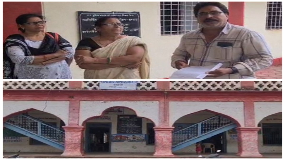 शिक्षा का मंदिर बना असामाजिक तत्वों का अड्डा: स्कूल बंद होते ही पहुंच जाते है नशेड़ी और सटोरिये, शिकायत करने थाने पहुंचीं शिक्षिकाएं