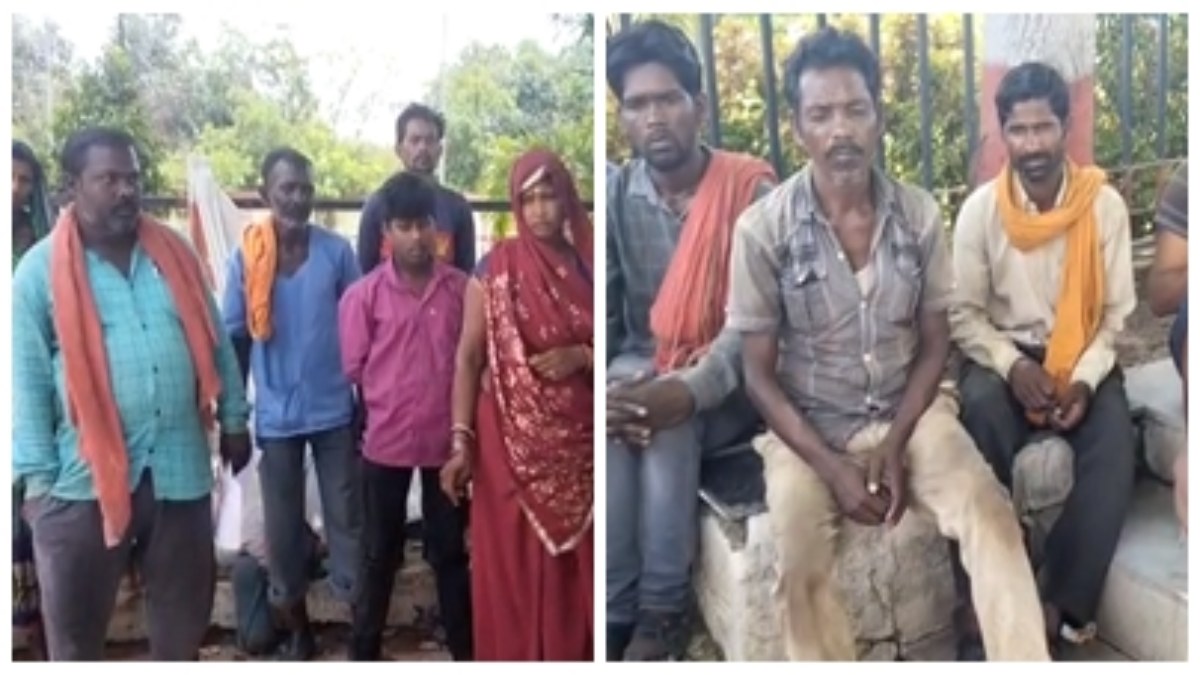 1 साल से भुगतान के लिए परेशान: 45 मजदूरों ने परिवार सहित कलेक्ट्रेट में डाला डेरा, वन विभाग के रेंजर पर लगाया धमकाने का आरोप 
