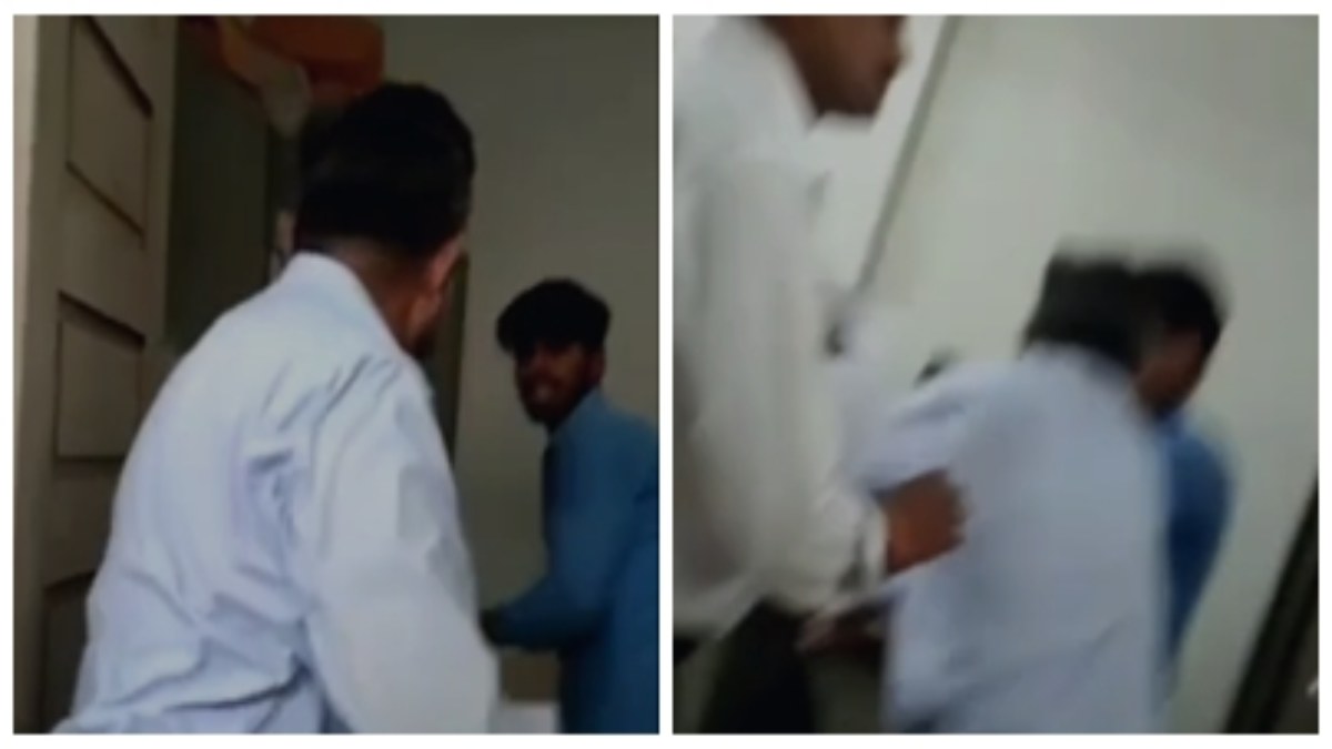 MP: कॉलेज में हंगामा, प्रिंसिपल ने छात्रों के साथ की मारपीट, VIDEO हुआ वायरल