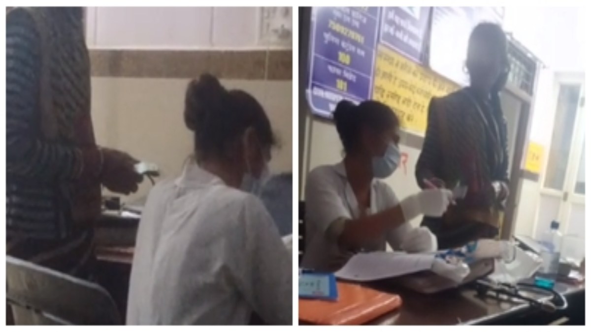MP के सरकारी अस्पताल में मरीजों से वसूली: डिलीवरी के लिए पहुंची महिलाओं से स्टाफ नर्स ने मांगे पैसे, VIDEO वायरल