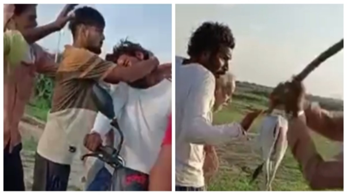 MP में जमीनी विवाद में मारपीट: दबंगों ने बुजुर्ग समेत दो लोगों को लात-घूसों और डंडों से पीटा, VIDEO वायरल