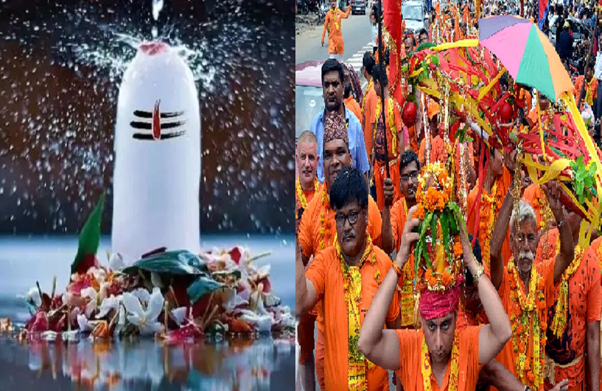कावड़ यात्रियों ने किए बाबा महाकाल के दर्शन: भगवान को किया जल अर्पित, दर्शन व्यवस्था से हुए खुश