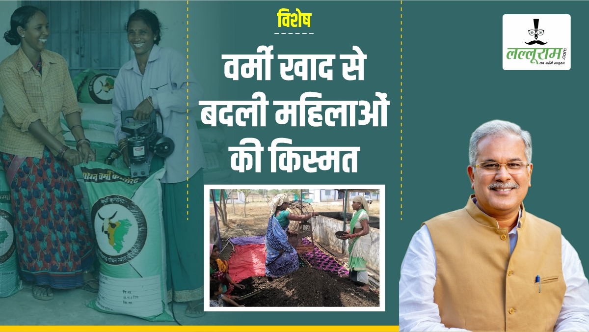 विशेष- गोधन न्याय योजना बनी वरदान: महिलाओं के लिए खुले आमदनी के द्वार, समूह ने बेचा 5 लाख 20 हजार का वर्मी खाद, हर सदस्य को इतने हजार का लाभ