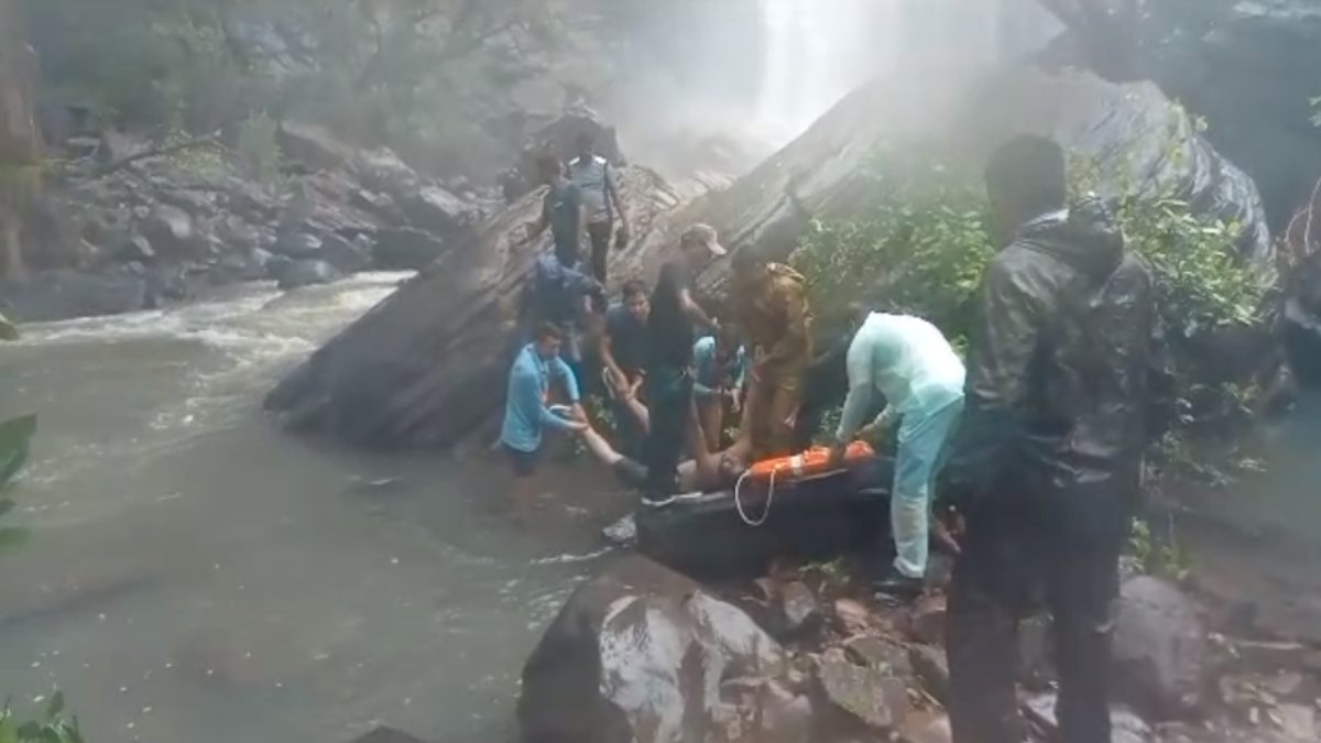 अमरगढ़ वाटरफॉल में डूबे युवक का मिला शव: भोपाल से दोस्तों के साथ पिकनिक मनाने गया, नहाने के दौरान हुआ था हादसा