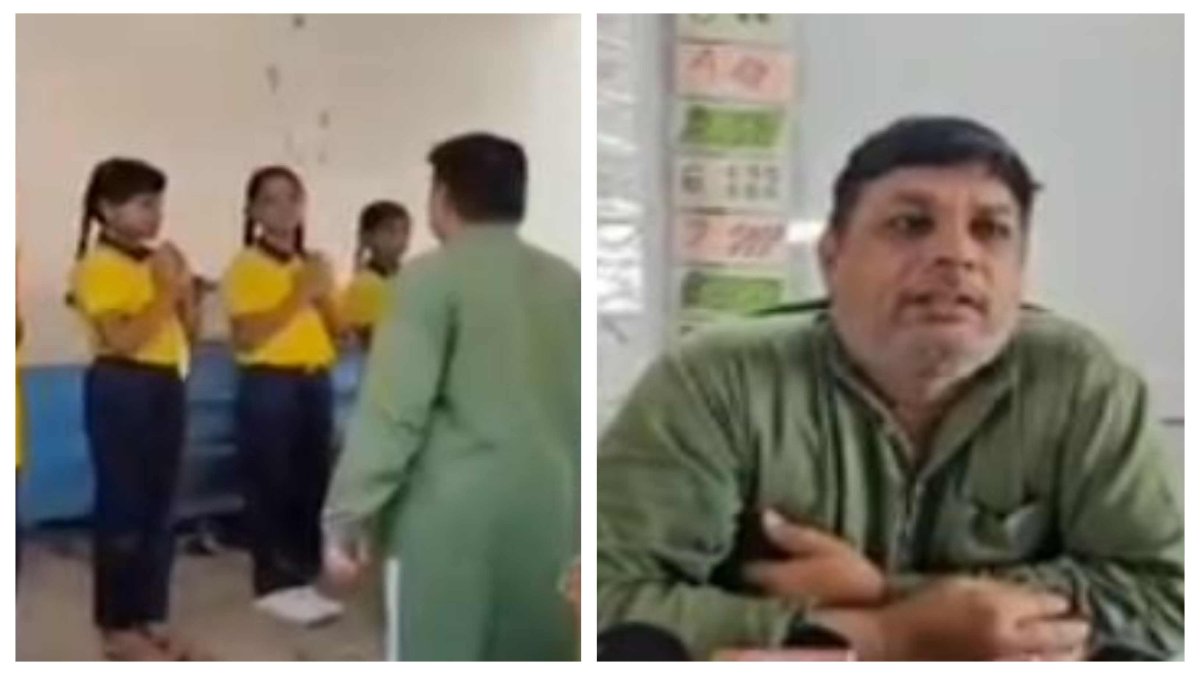 सीएम राइज स्कूल: विद्याथिर्यों को गायत्री मंत्र बोलने से प्रिंसिपल ने रोका, वीडियो सोशल मीडिया पर वायरल