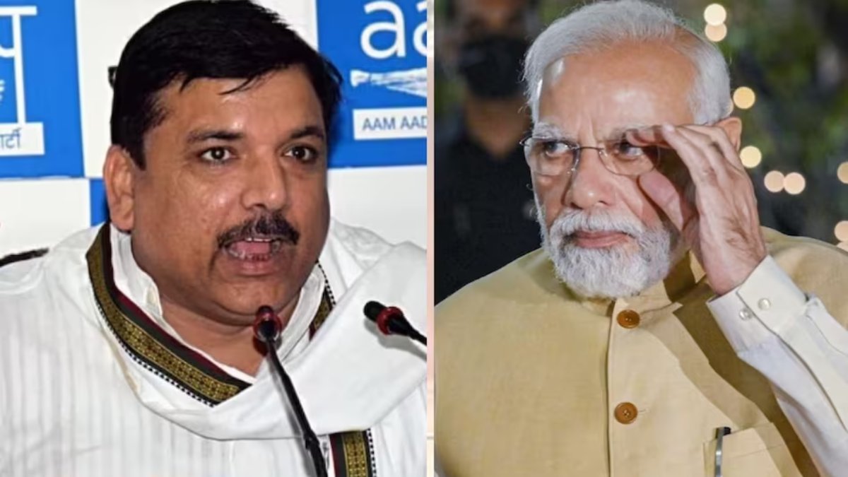 “मोदी तेरी भाजपा मैली हो गई पापियों के पाप धोते-धोते”, सांसद संजय सिंह ने BJP पर साधा निशाना