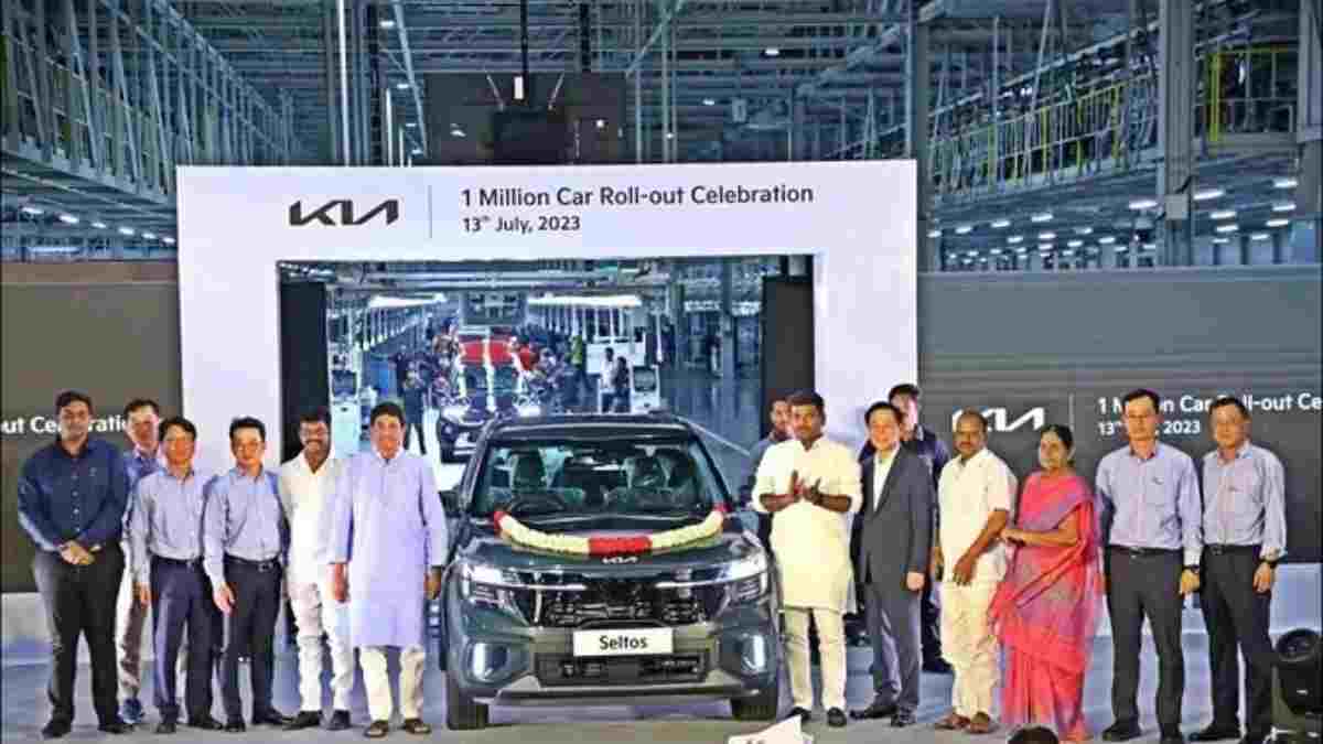 Kia India ने 4 साल में बनाईं 10 लाख गाड़ियां, Seltos के फेसलिफ्ट मॉडल की बुकिंग शुरू