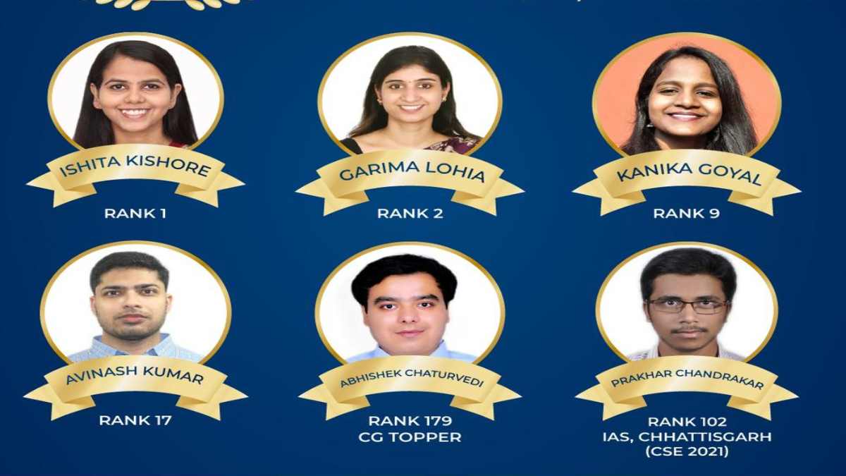 21 जुलाई को ‘टॉपर्स टॉक’ में रायपुर आ रहे UPSC के टॉप रैंकर्स, परीक्षा के हर पहलू पर होगी बात