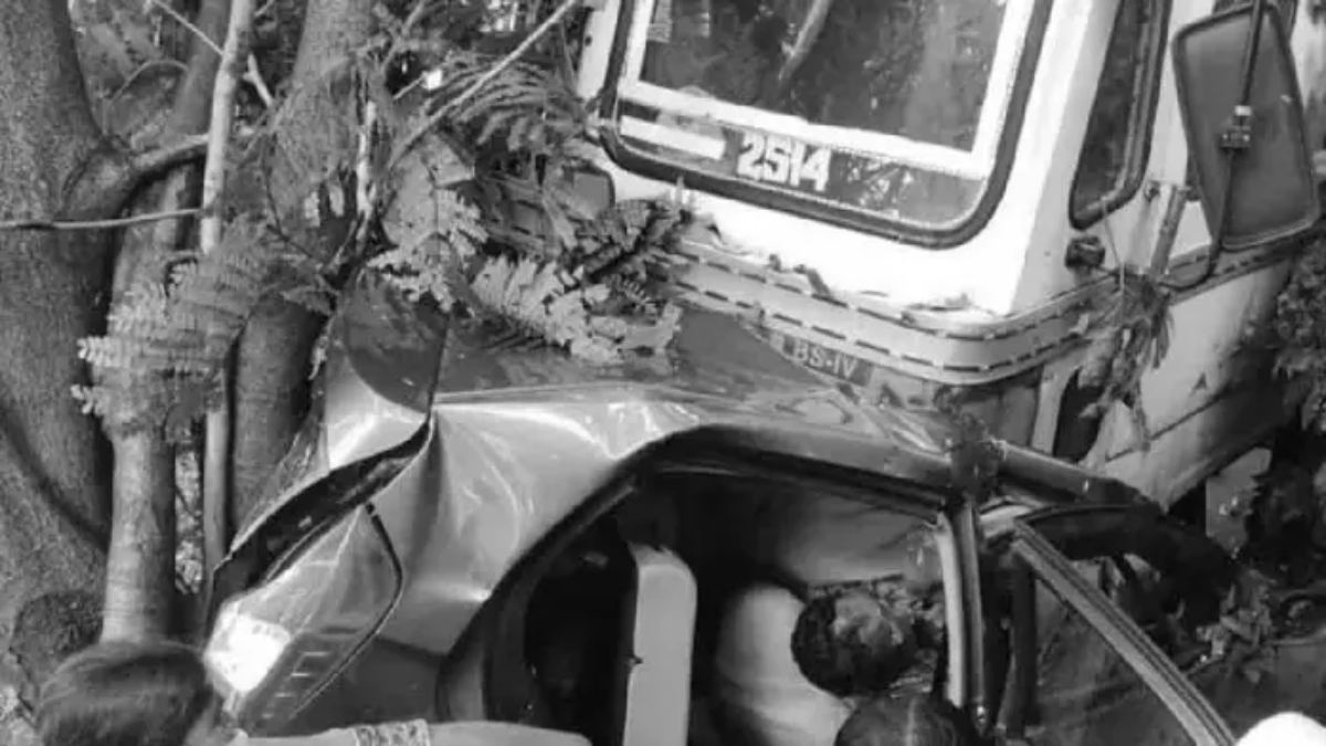 BRS नेता थौर्या नायक और बेटे अंकित की सड़क हादसे में मौत, टायर फटने से हुई दुर्घटना